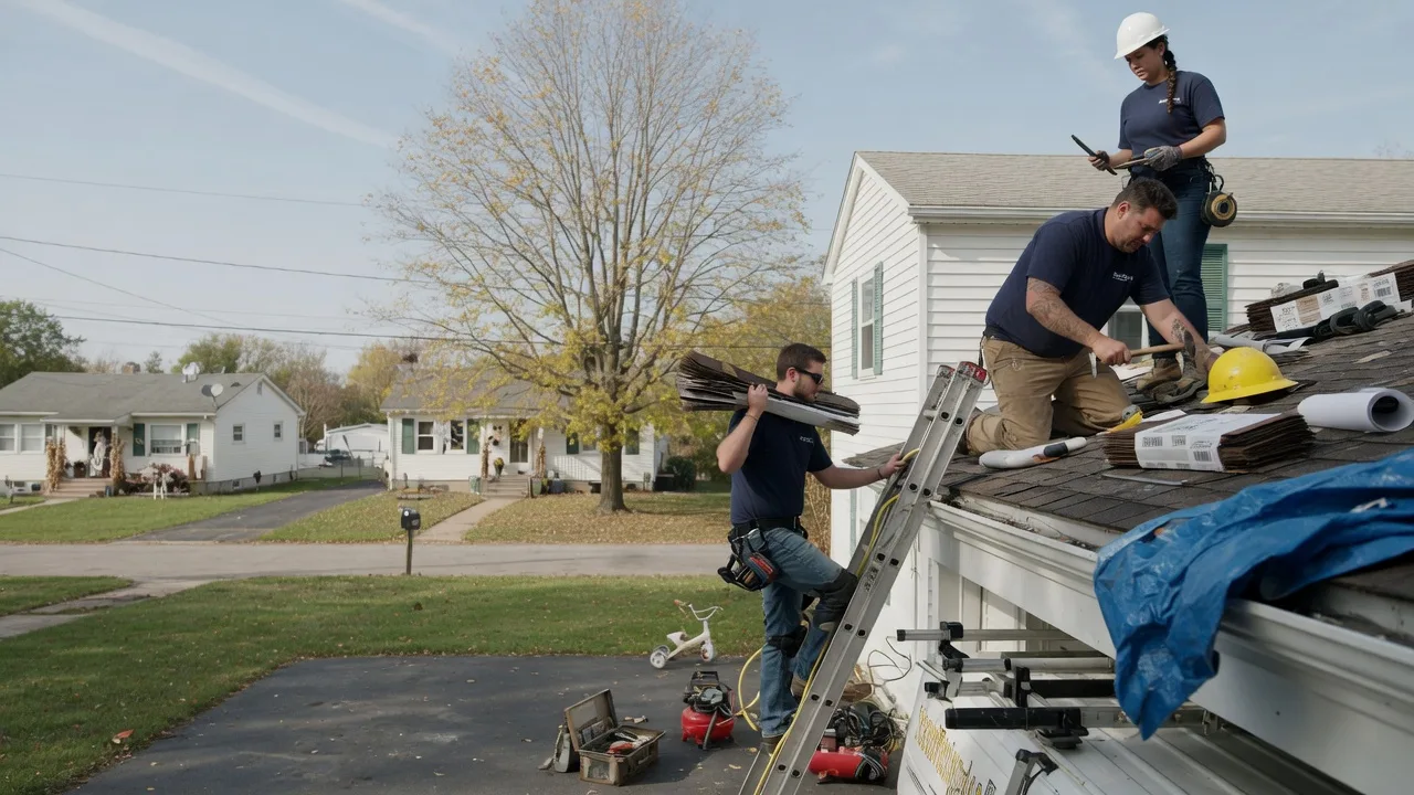 Local Roofing Contractors in Bunker Hill, IN near me